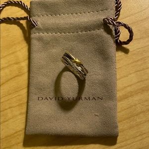 David Yurman X Crossover Ring size 6